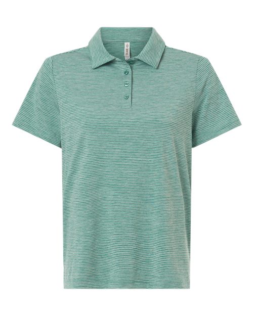 TT125W - Women's Relay Heathered Stripe Polo - Team 365 - Image 22
