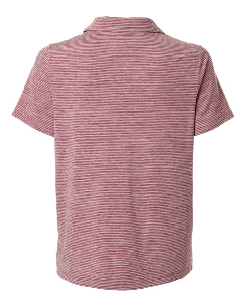 TT125W - Women's Relay Heathered Stripe Polo - Team 365 - Image 29
