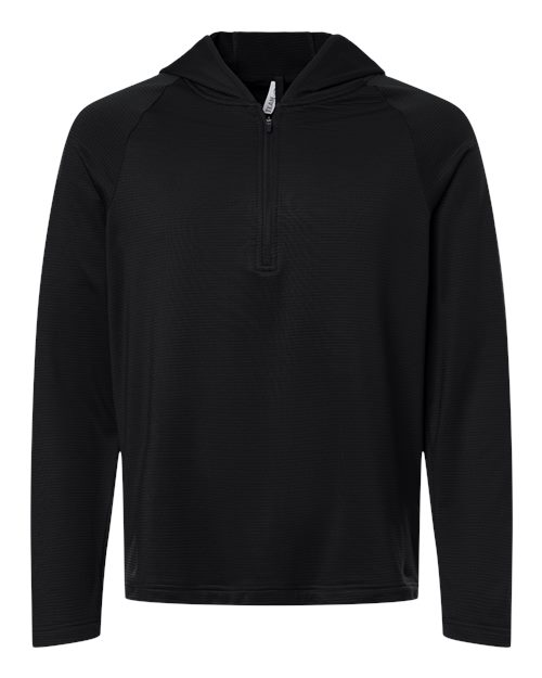 TT200 - Men's Qualify Quarter-Zip Hooded Pullover - Team 365 - Image 4
