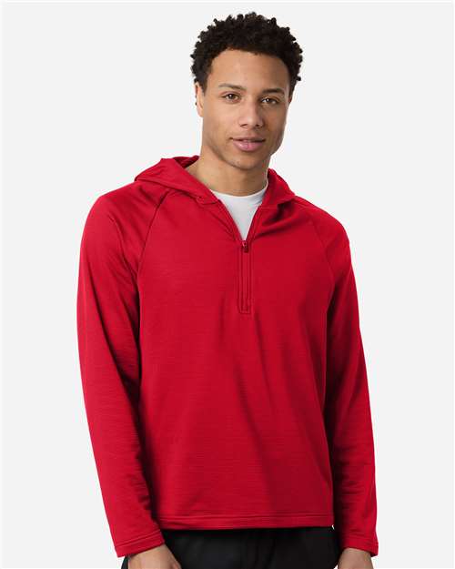 TT200 - Men's Qualify Quarter-Zip Hooded Pullover - Team 365 - Image 19