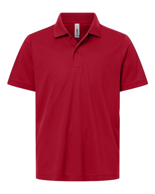CE108Y - Youth Nova Performance Pique Polo - CORE365 - Image 10