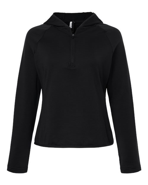 TT200W - Women's Qualify Quarter-Zip Hooded Pullover - Team 365 - Image 4