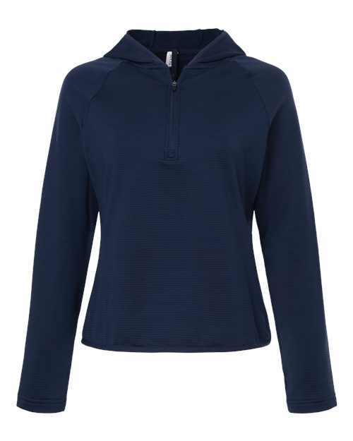 TT200W - Women's Qualify Quarter-Zip Hooded Pullover - Team 365 - Image 10