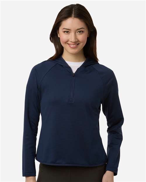 TT200W - Women's Qualify Quarter-Zip Hooded Pullover - Team 365 - Image 7