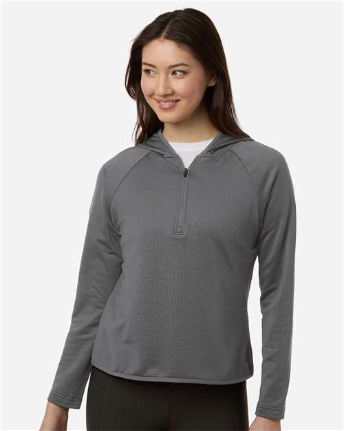 TT200W - Women's Qualify Quarter-Zip Hooded Pullover - Team 365 - Image 13