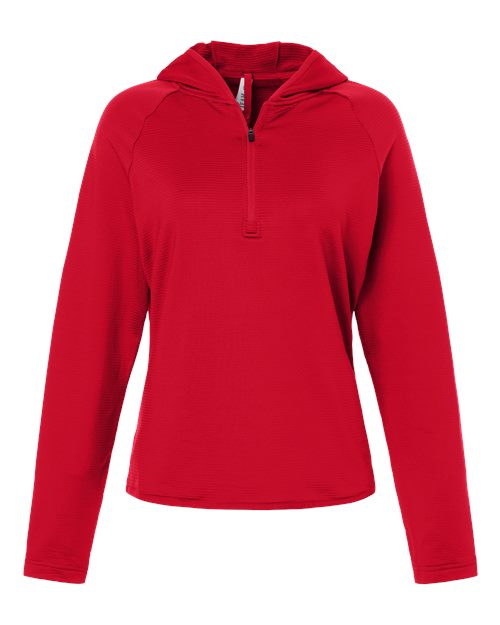 TT200W - Women's Qualify Quarter-Zip Hooded Pullover - Team 365 - Image 22
