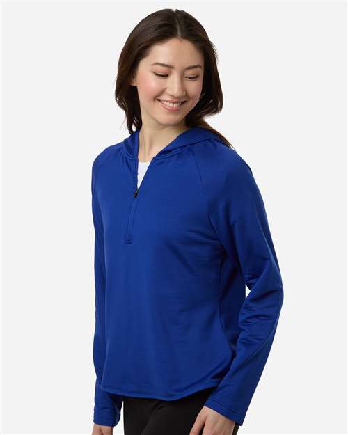 TT200W - Women's Qualify Quarter-Zip Hooded Pullover - Team 365 - Image 26