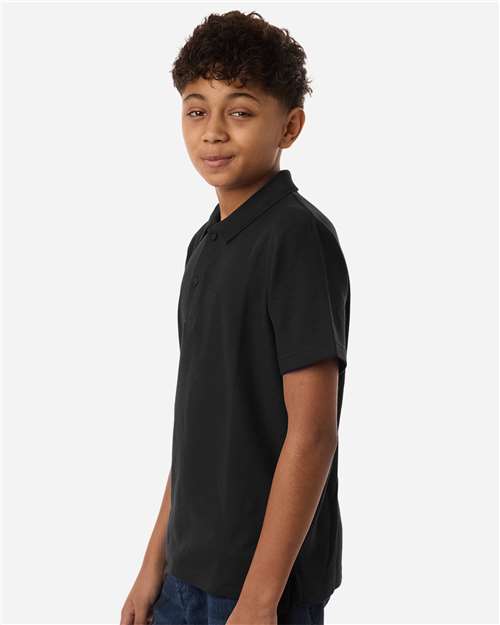 CE106Y - Youth Resolve CVC Performance Pique Polo - CORE365 - Image 2