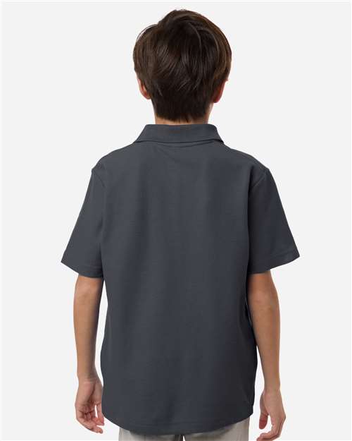 CE106Y - Youth Resolve CVC Performance Pique Polo - CORE365 - Image 9
