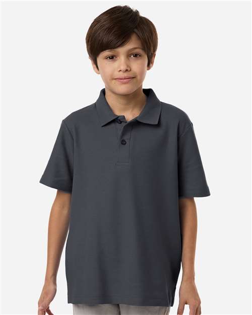 CE106Y - Youth Resolve CVC Performance Pique Polo - CORE365 - Image 7