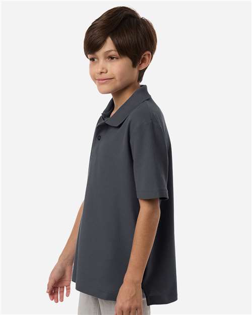 CE106Y - Youth Resolve CVC Performance Pique Polo - CORE365 - Image 8