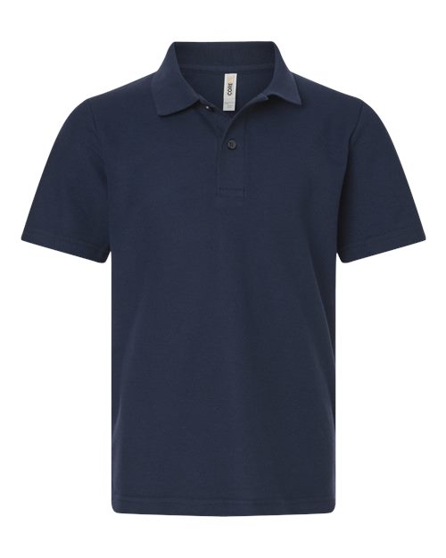 CE106Y - Youth Resolve CVC Performance Pique Polo - CORE365 - Image 16