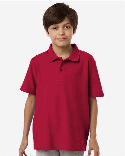 CE106Y - Youth Resolve CVC Performance Pique Polo - CORE365 - Image 19