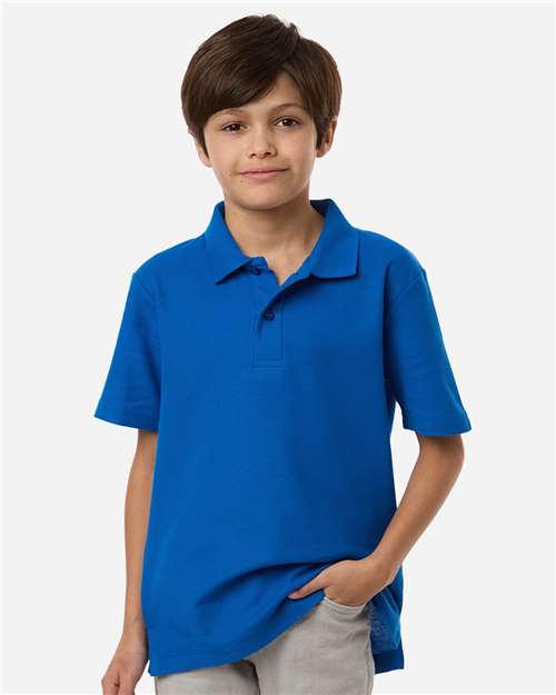 CE106Y - Youth Resolve CVC Performance Pique Polo - CORE365 - Image 25