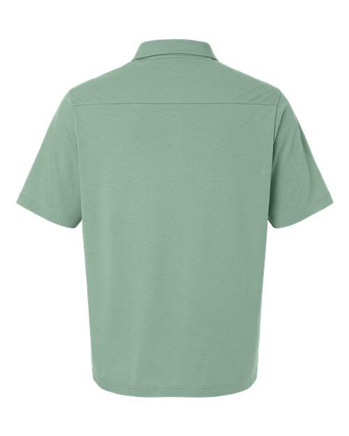 DG102 - Men's Seaton Pebble Textured Polo - Devon & Jones - Image 5