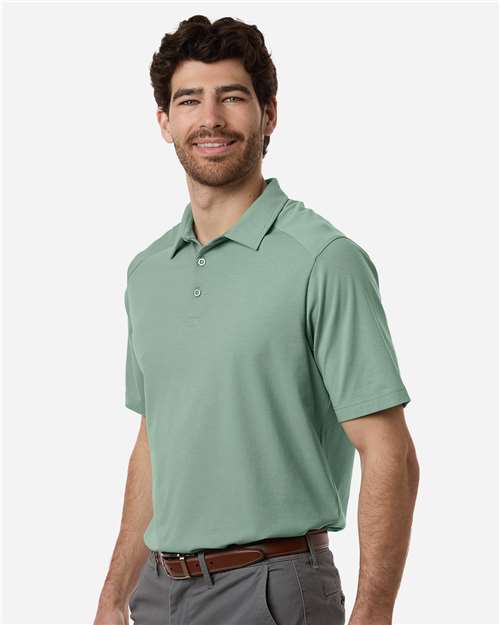 DG102 - Men's Seaton Pebble Textured Polo - Devon & Jones - Image 2