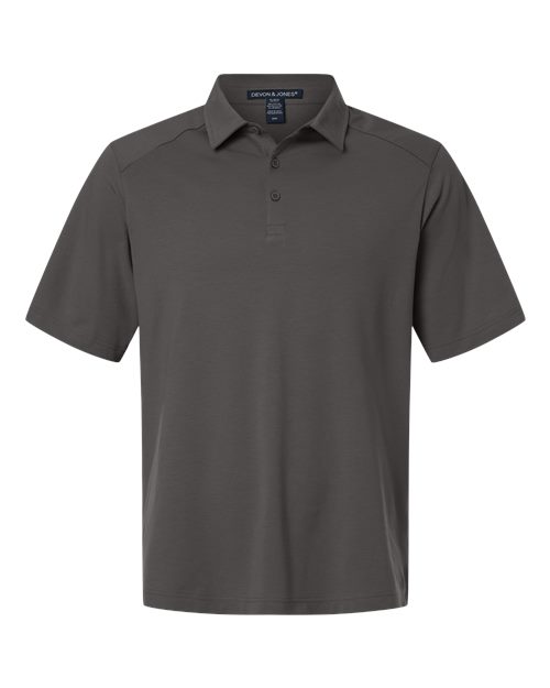 DG102 - Men's Seaton Pebble Textured Polo - Devon & Jones - Image 22