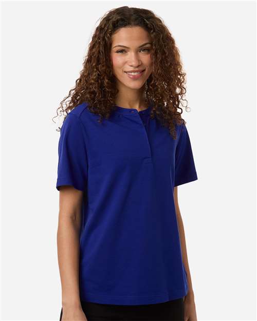 DG102W - Women's Seaton Pebble Textured Polo - Devon & Jones - Image 25