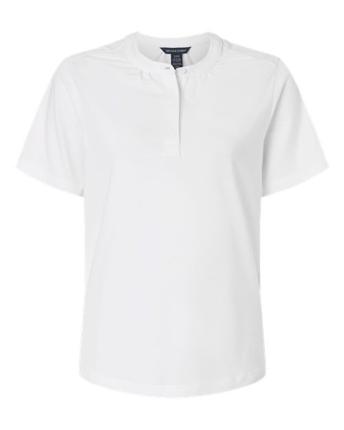 DG102W - Women's Seaton Pebble Textured Polo - Devon & Jones - Image 34