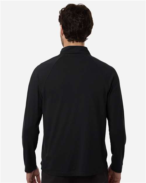 DG402 - Men's Seaton Pebble Textured Quarter-Zip Pullover - Devon & Jones - Image 9