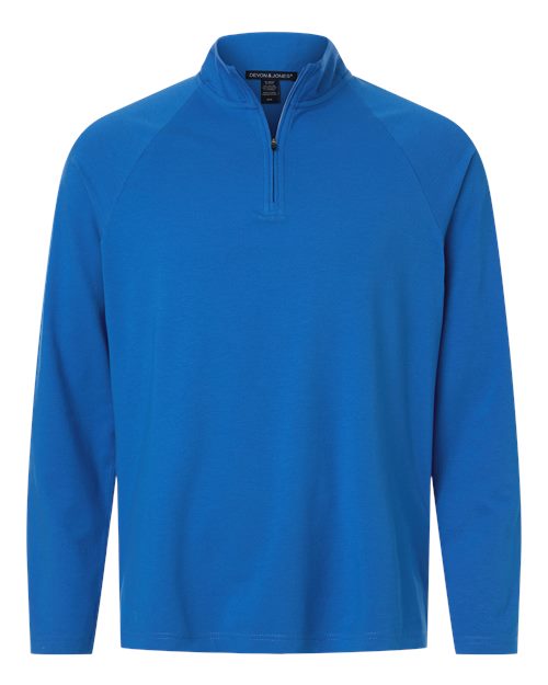DG402 - Men's Seaton Pebble Textured Quarter-Zip Pullover - Devon & Jones - Image 16
