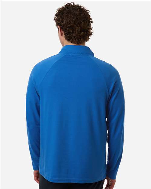 DG402 - Men's Seaton Pebble Textured Quarter-Zip Pullover - Devon & Jones - Image 15