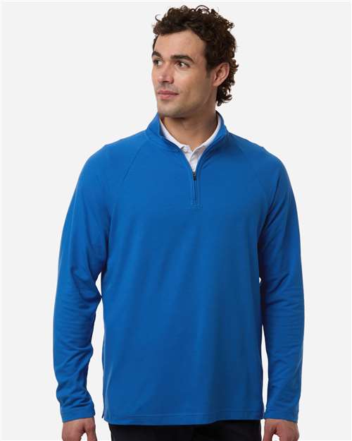 DG402 - Men's Seaton Pebble Textured Quarter-Zip Pullover - Devon & Jones - Image 13