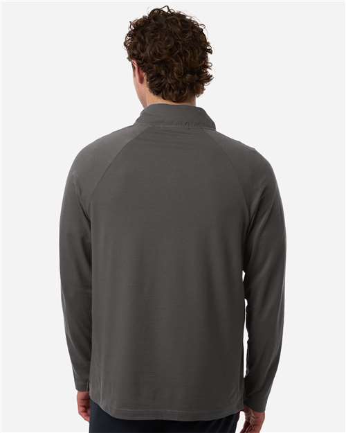 DG402 - Men's Seaton Pebble Textured Quarter-Zip Pullover - Devon & Jones - Image 21