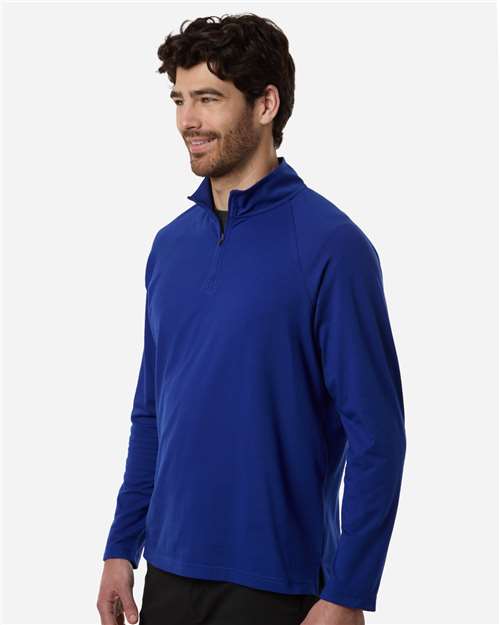 DG402 - Men's Seaton Pebble Textured Quarter-Zip Pullover - Devon & Jones - Image 26