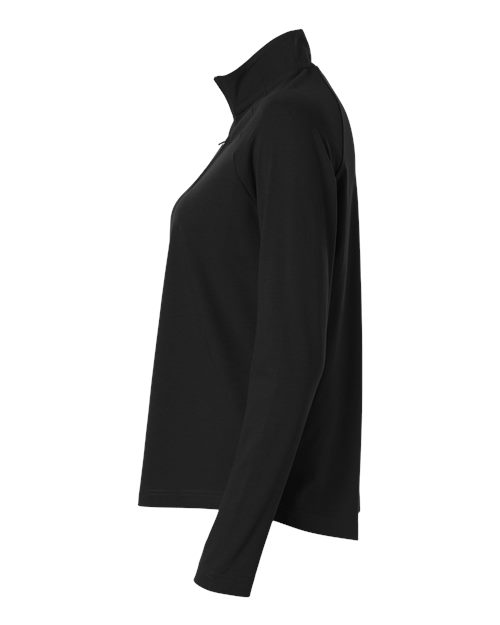 DG402W - Women's Seaton Pebble Textured Quarter-Zip Pullover - Devon & Jones - Image 12