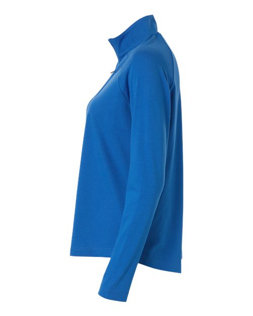 DG402W - Women's Seaton Pebble Textured Quarter-Zip Pullover - Devon & Jones - Image 18
