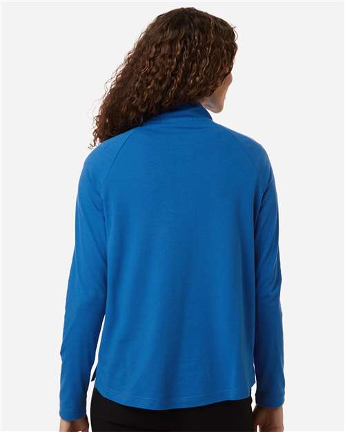 DG402W - Women's Seaton Pebble Textured Quarter-Zip Pullover - Devon & Jones - Image 15