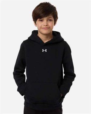 6014162 - Youth Team Icon Fleece Hooded Sweatshirt - Under Armour