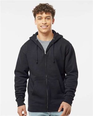 IND4000Z - Unisex Heavyweight Full-Zip Hooded Sweatshirt - Independent Trading Co.