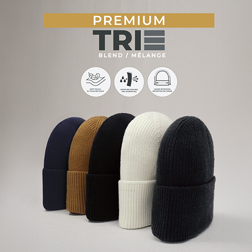 1T270M - Premium Tri-Blend Cuff Toque - AJM - Image 4