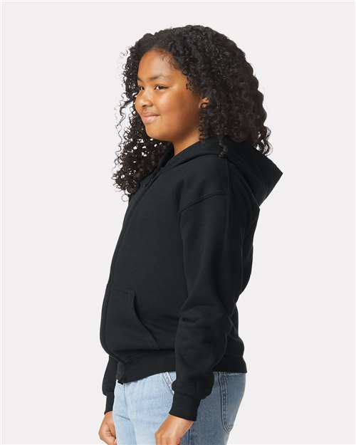 18600B - Youth Heavy Blend™ Full-Zip Hooded Sweatshirt - Gildan - Image 2