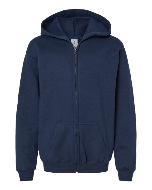 18600B - Youth Heavy Blend™ Full-Zip Hooded Sweatshirt - Gildan - Image 10
