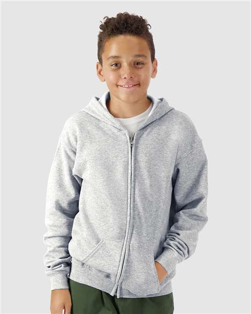 18600B - Youth Heavy Blend™ Full-Zip Hooded Sweatshirt - Gildan - Image 25