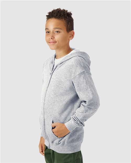 18600B - Youth Heavy Blend™ Full-Zip Hooded Sweatshirt - Gildan - Image 26