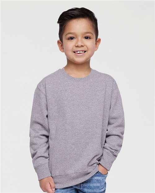 3317 - Toddler Fleece Crewneck Sweatshirt - Rabbit Skins - Image 22