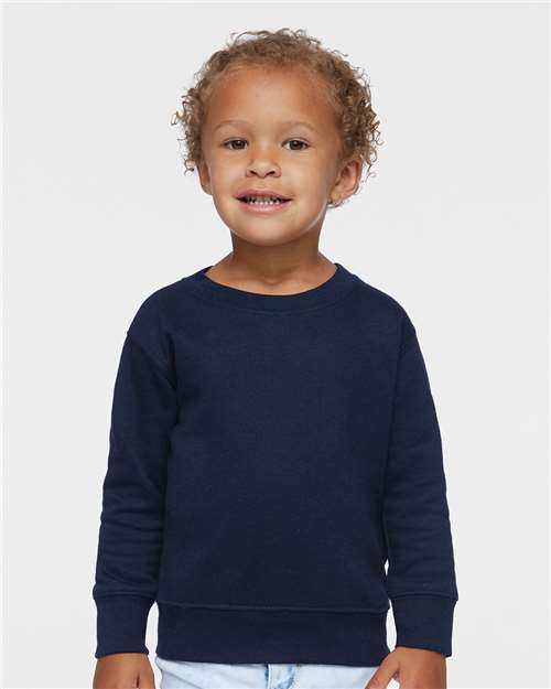 3317 - Toddler Fleece Crewneck Sweatshirt - Rabbit Skins - Image 46