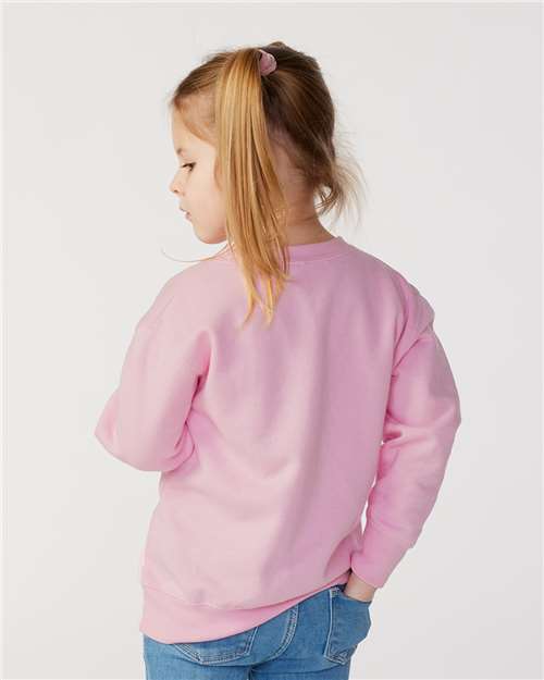3317 - Toddler Fleece Crewneck Sweatshirt - Rabbit Skins - Image 54