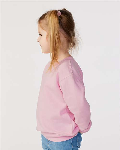 3317 - Toddler Fleece Crewneck Sweatshirt - Rabbit Skins - Image 53