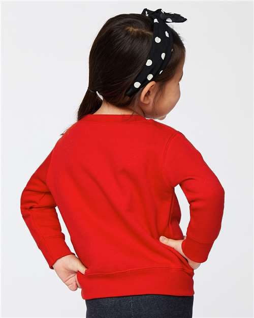 3317 - Toddler Fleece Crewneck Sweatshirt - Rabbit Skins - Image 60
