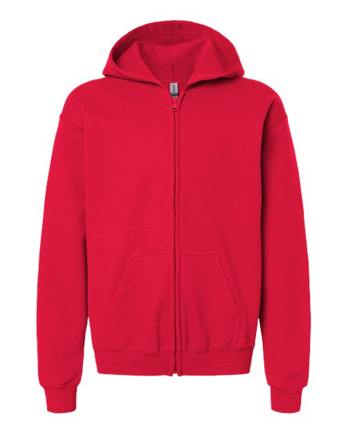 18600B - Youth Heavy Blend™ Full-Zip Hooded Sweatshirt - Gildan - Image 16