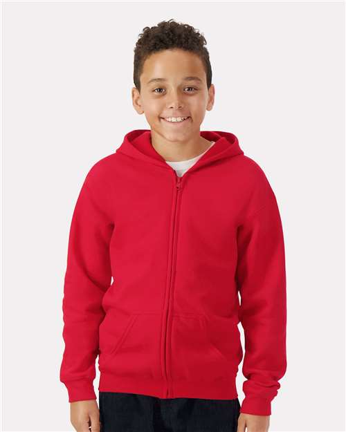 18600B - Youth Heavy Blend™ Full-Zip Hooded Sweatshirt - Gildan - Image 13