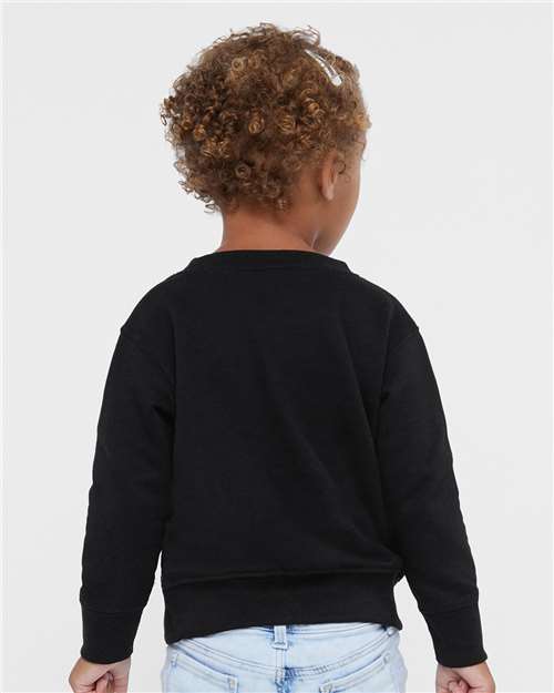 3317 - Toddler Fleece Crewneck Sweatshirt - Rabbit Skins - Image 3