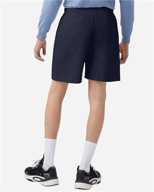 8187 - Unisex Cotton Gym Shorts - Champion - Image 9