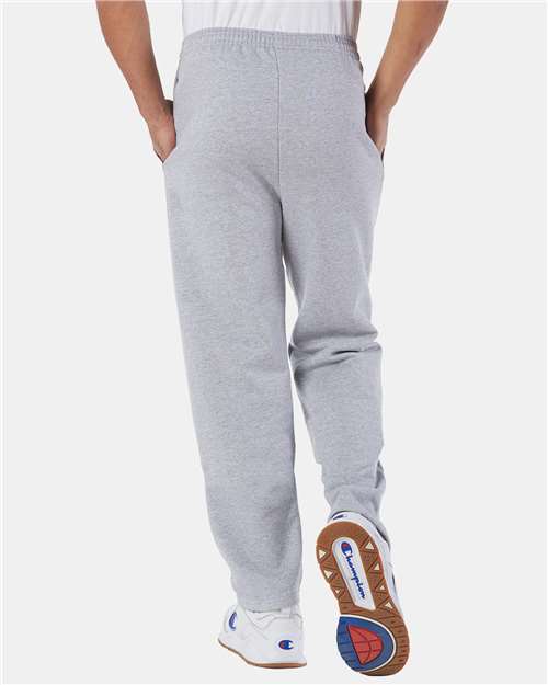 P800 - Unisex Powerblend® Open-Bottom Sweatpants with Pockets - Champion - Image 9
