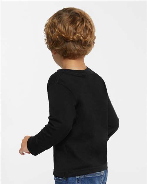 3302 - Toddler Fine Jersey Long Sleeve Tee - Rabbit Skins - Image 3